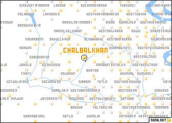 map of Chalbalkhān