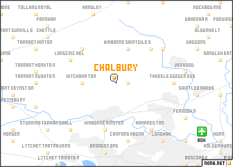 map of Chalbury