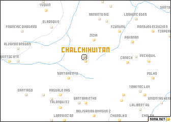 map of Chalchihuitán