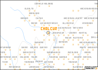 map of Chalcur