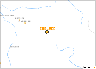 map of Chaléca