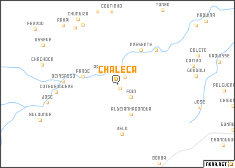 map of Chaleca