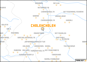 map of Chāleh Chāleh