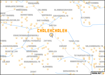 map of Chāleh Chāleh