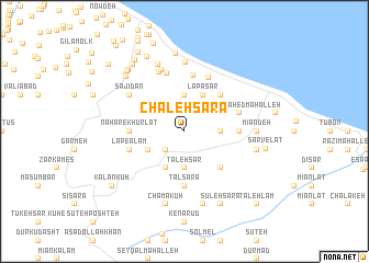 map of Chāleh Sarā