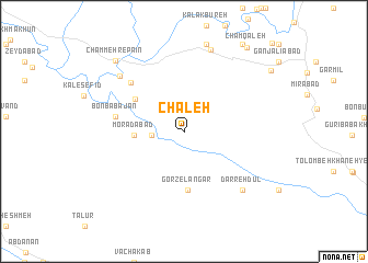 map of Chāleh