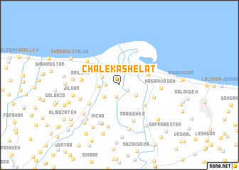 map of Chālekash-e Lāt