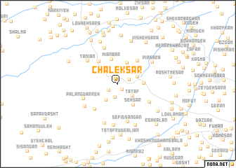 map of Chāleksar