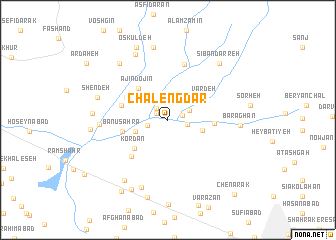 map of Chalengdār
