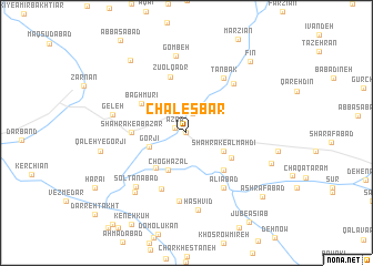 map of Chālesbār