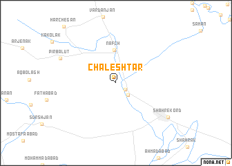 map of Chaleshtar