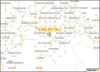 map of Chalest‘alī