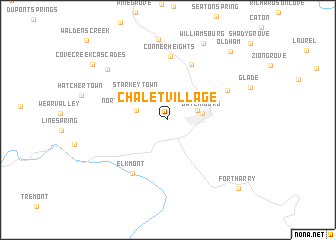 map of Chalet Village
