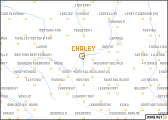 map of Chaley