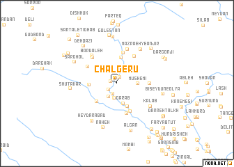 map of Chālgerū