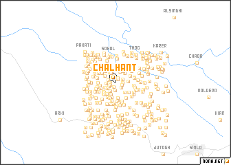 map of Chalhānt