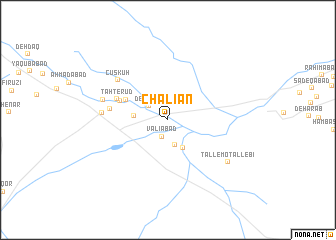 map of Chālīān