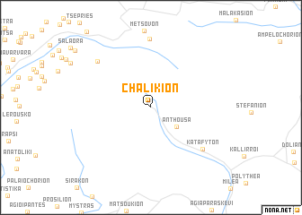 map of Chalíkion