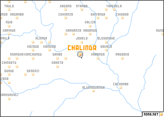 map of Chalinda