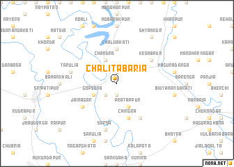 map of Chālitābāria