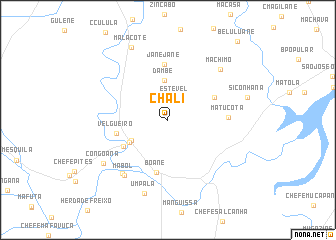 map of Chali