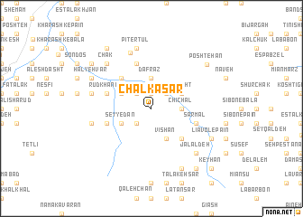 map of Chalkā Sar