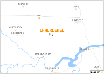 map of Chalk Level