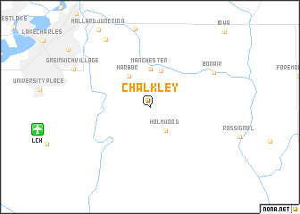 map of Chalkley