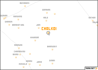 map of Chalkoi