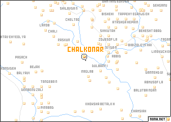 map of Chāl Konār