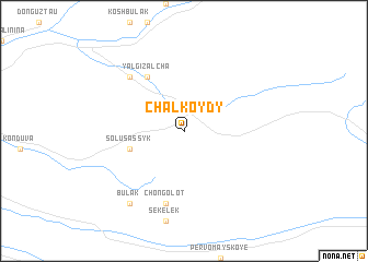 map of Chalkoydy