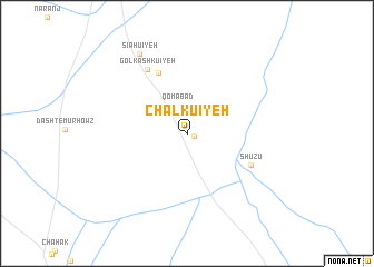 map of Chālkū\