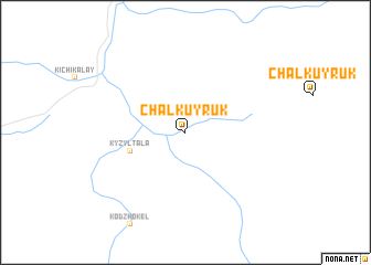 map of Chalkuyruk