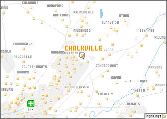 map of Chalkville