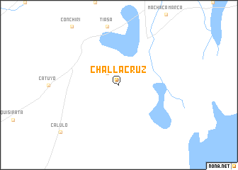 map of Challa Cruz