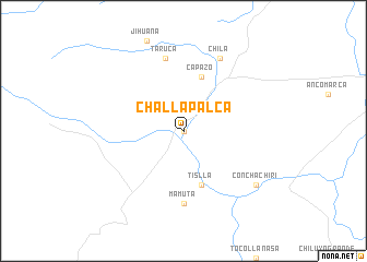 map of Challapalca