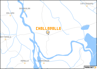 map of Challapalle