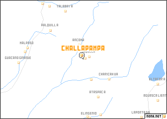 map of Challapampa