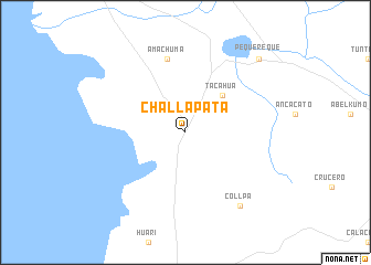 map of Challapata