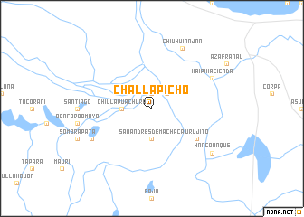 map of Challapicho