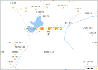 map of Challaserca