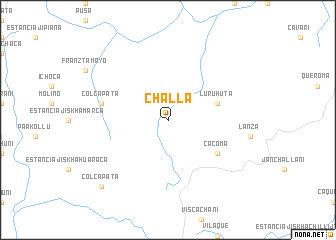 map of Challa