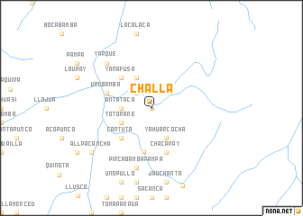 map of Challa