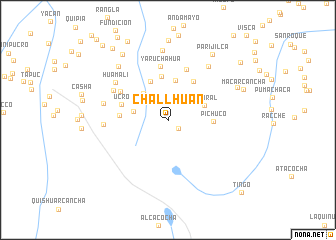 map of Challhuan