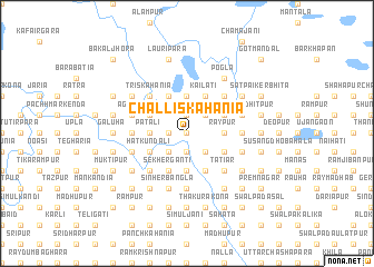 map of Challis Kāhania