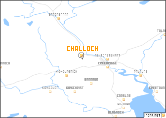 map of Challoch