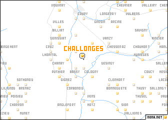 map of Challonges