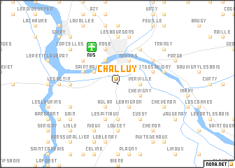 map of Challuy