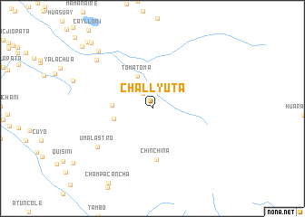 map of Challyuta