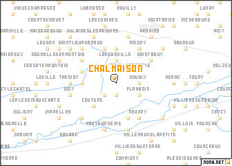 map of Chalmaison
